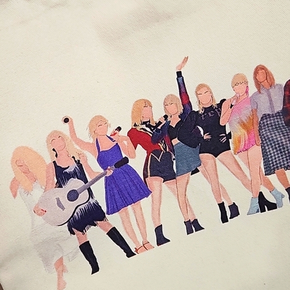 Pop Star Tote Bag Taylor Swift Vibes - Picture 2 of 5